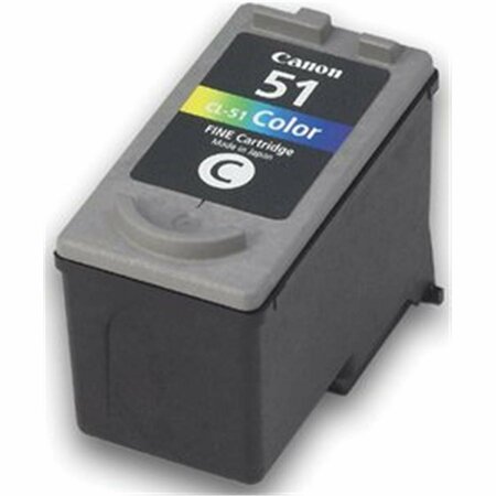 PRINTER SUPPLIES Canon InkJet High Capacity Color Ink Cartridge No. CL-51 Color CNMCL51